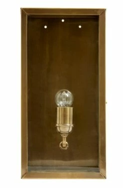 Nordal Eos Buiten Wandlamp - Messing