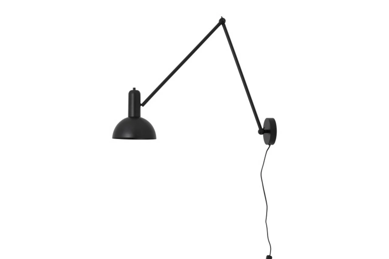 Nordal Freya Wandlamp - Zwart 1 Nordal Freya Wandlamp - Zwart