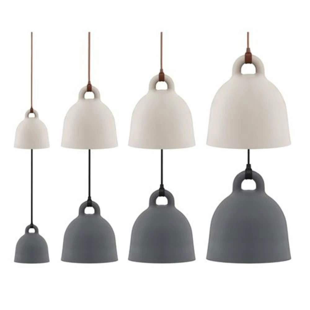 Normann Copenhagen Bell X-Small Hanglamp Grijs 2 Normann Copenhagen Bell X-Small Hanglamp Grijs - Afbeelding 2