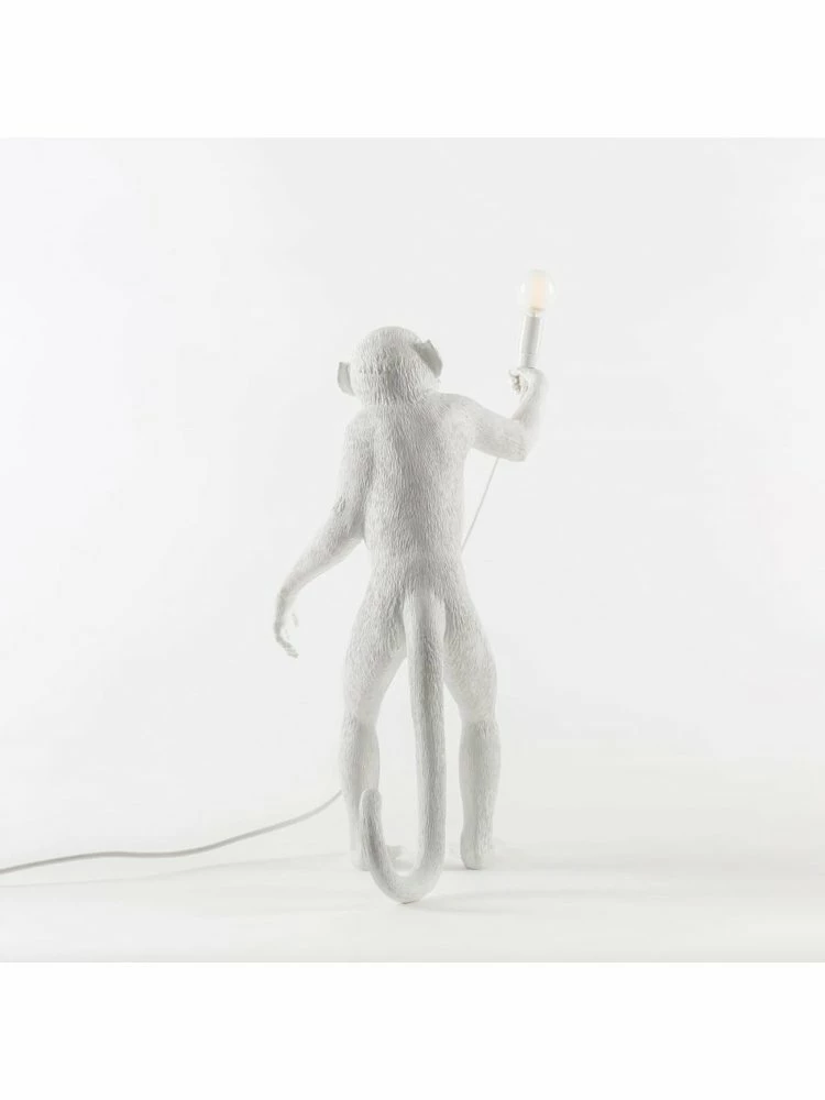 Seletti Monkey Lamp Standing - Wit 7 Seletti Monkey Lamp Standing - Wit - Afbeelding 7
